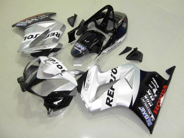 Kits Completo Carenado Moto Honda VFR 800 02-13 - Plata Repsol