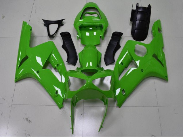 Kits Completo Carenado Moto Kawasaki ZX6R 03-04 - Verde