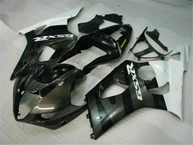 Kits Completo Carenado Moto Suzuki GSXR 1000 K3 03-04 - Blanco Negro