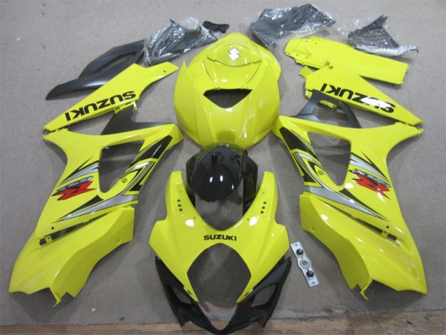 Kits Completo Carenado Moto Suzuki GSXR 1000 K7 07-08 - Amarillo Negro