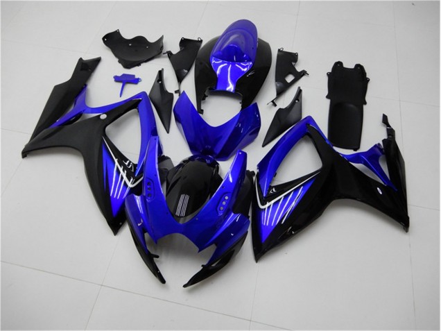 Kits Completo Carenado Moto Suzuki GSXR 600 / 750 K6 06-07 - Azul Negro Kits Completo Carenado Moto Suzuki GSXR 600 / 750 K6 06-07 - Azul Negro
