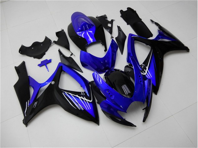 Kits Completo Carenado Moto Suzuki GSXR 600 / 750 K6 06-07 - Azul Negro Kits Completo Carenado Moto Suzuki GSXR 600 / 750 K6 06-07 - Azul Negro