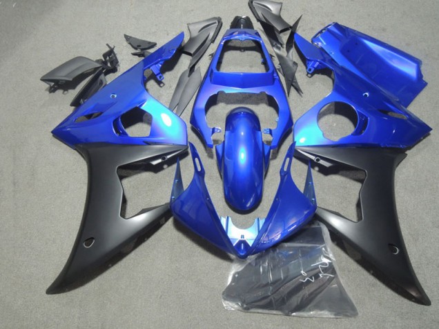 Kits Completo Carenado Moto Yamaha R6 03-05 - Azul Negro