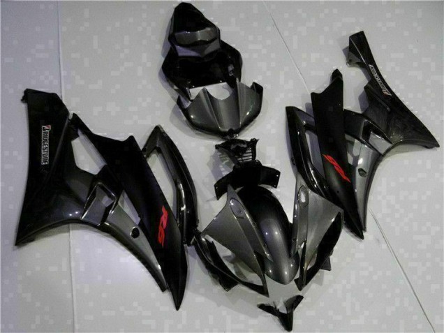 Kits Completo Carenado Moto Yamaha R6 06-07 - Gris Negro Kits Completo Carenado Moto Yamaha R6 06-07 - Gris Negro