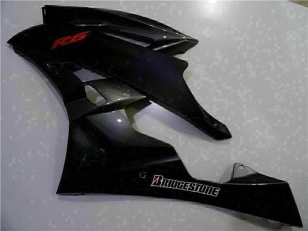 Kits Completo Carenado Moto Yamaha R6 06-07 - Gris Negro Kits Completo Carenado Moto Yamaha R6 06-07 - Gris Negro
