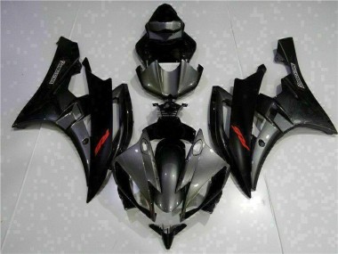 Kits Completo Carenado Moto Yamaha R6 06-07 - Gris Negro