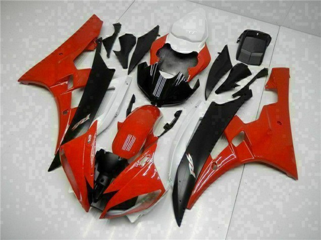 Kits Completo Carenado Moto Yamaha R6 06-07 - Rojo Negro Kits Completo Carenado Moto Yamaha R6 06-07 - Rojo Negro