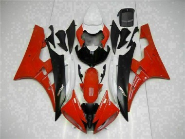 Kits Completo Carenado Moto Yamaha R6 06-07 - Rojo Negro