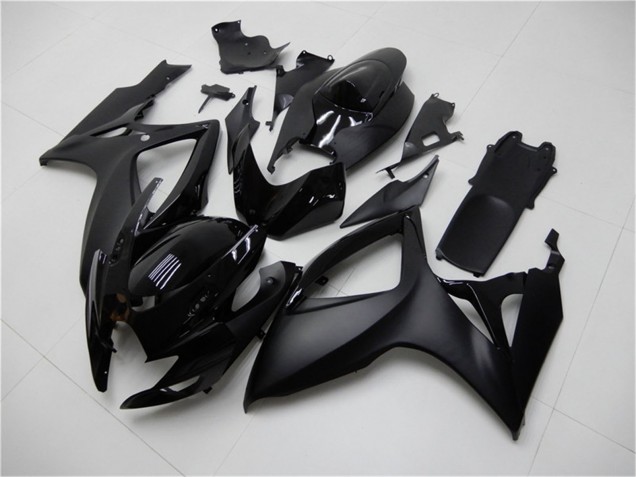 Compra Carenados Moto Suzuki GSXR 600/750 2006-2007 - Negro Mate Negro Brillante