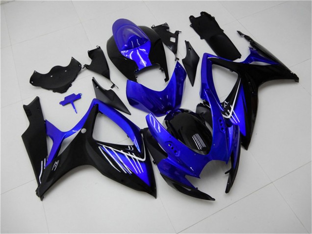 Compra Carenados Moto Suzuki GSXR 600/750 2006-2007 - Azul Negro Brillante