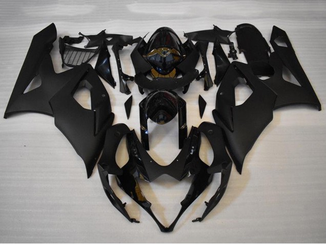 Compra Kits Carenados Moto Suzuki GSXR 1000 2005-2006 - Negro Brillante Negro Mate