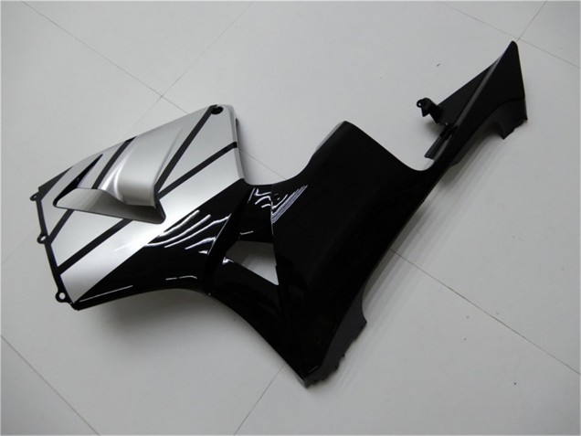 Compra Carenados Moto Honda CBR600RR 2003-2004 - Plata Negro Brillante Raya