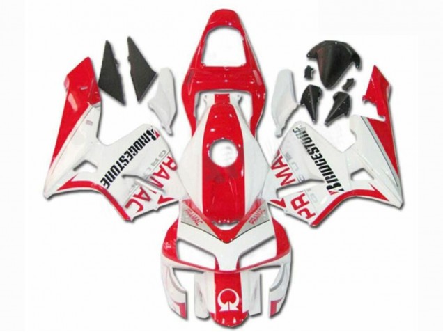 Compra Carenados Moto Honda CBR600RR 2003-2004 - Blanco Rojo Pramac Bridgestone