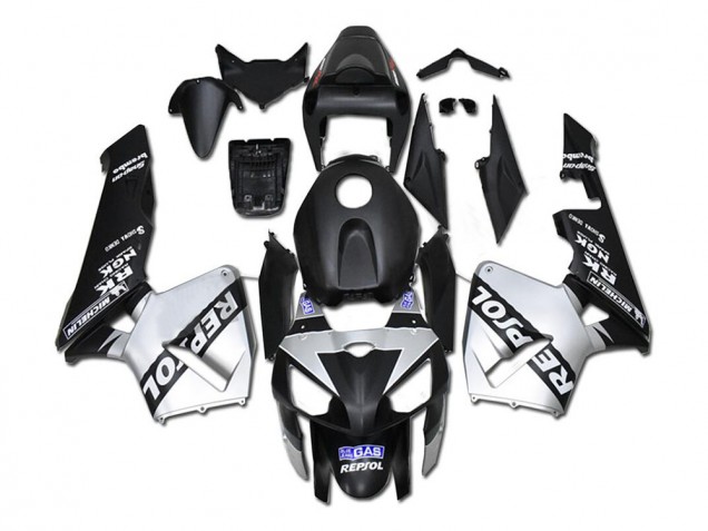 Compra Carenados Moto Honda CBR600RR 2005-2006 - Negro Plata Repsol