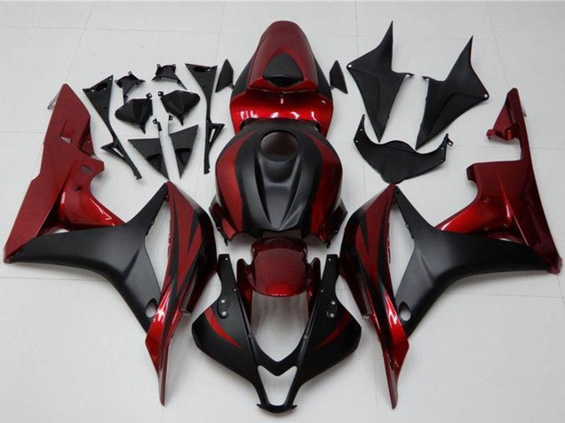 Compra Kits Carenado Moto Honda CBR600RR 2007-2008 - Rojo Negro Mate
