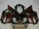 Compra Carenados Moto Honda CBR600 F4i 2004-2007 - Negro Brillante Rojo Llama