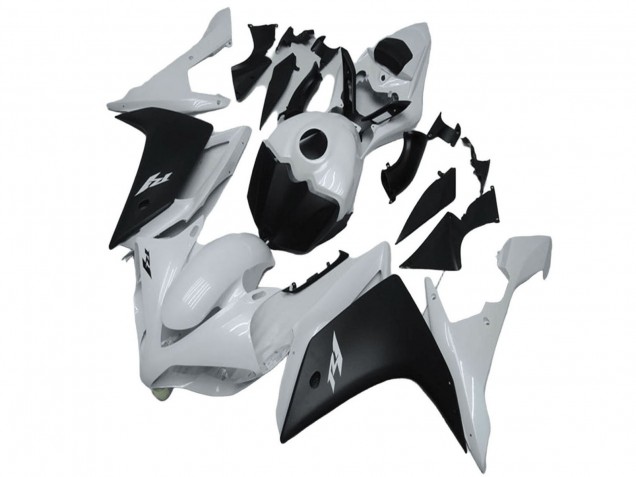 Compra Carenado Moto Yamaha YZF R1 2007-2008 - Blanco Negro Mate
