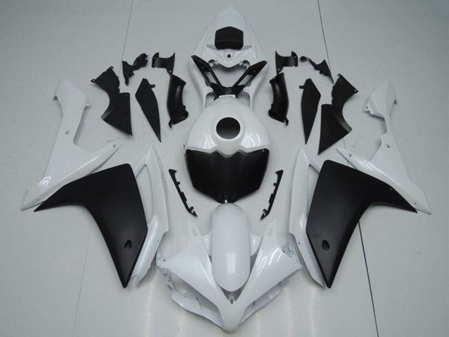 Compra Carenado Moto Yamaha YZF R1 2007-2008 - Blanco Negro Mate