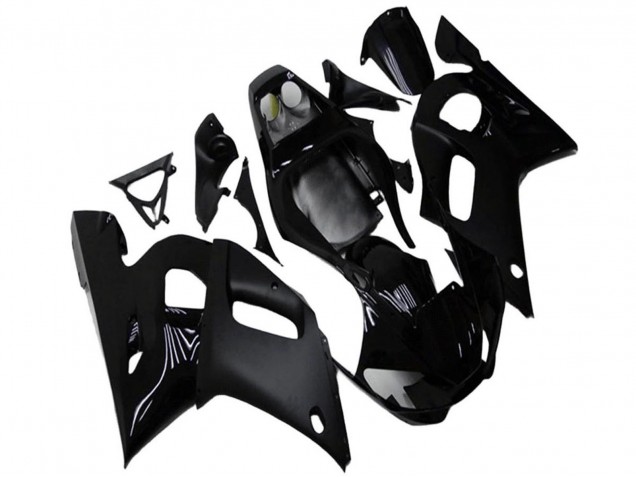 Compra Carenados Moto Yamaha YZF R6 1998-2002 - Negro Brillante Negro Mate
