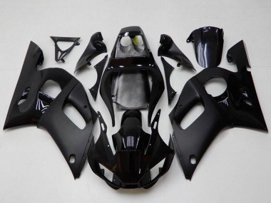Compra Carenados Moto Yamaha YZF R6 1998-2002 - Negro Brillante Negro Mate