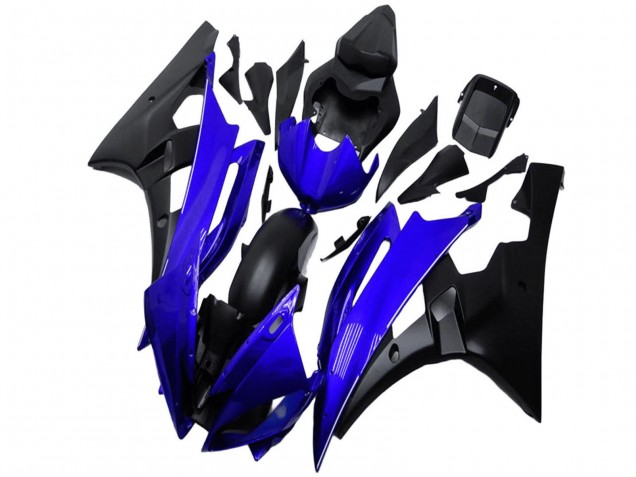 Compra Carenado Moto Yamaha YZF R6 2006-2007 - Azul Negro Mate