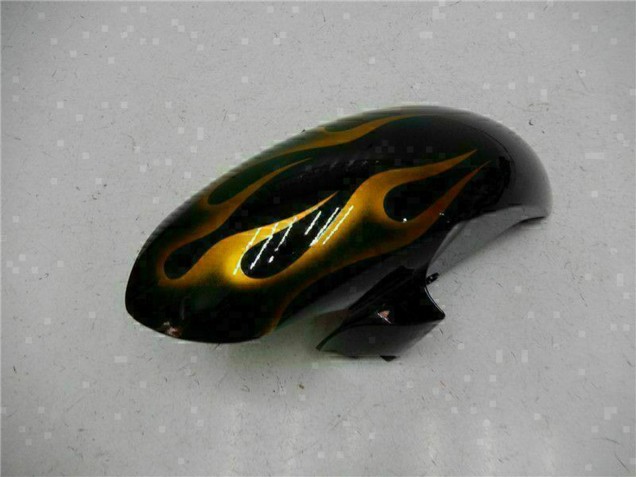 Compra Carenados Moto Yamaha YZF R6 2008-2016 - Negro Brillante Oro Llama