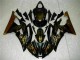 Compra Carenados Moto Yamaha YZF R6 2008-2016 - Negro Brillante Oro Llama