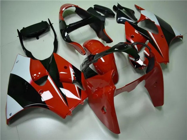 Compra Carenados Moto Kawasaki ZX6R 2000-2002 - Blanco Rojo Negro Brillante