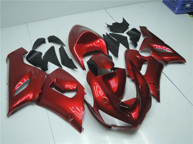 Compra Carenados Moto Kawasaki ZX6R 2005-2006 - Rojo Caramelo