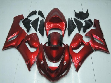 Compra Carenados Moto Kawasaki ZX6R 2005-2006 - Rojo Caramelo