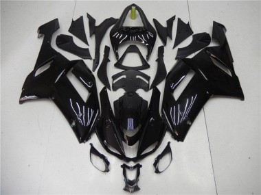 Compra Carenado Moto ABS Kawasaki ZX6R 2007-2008 - Negro Brillante