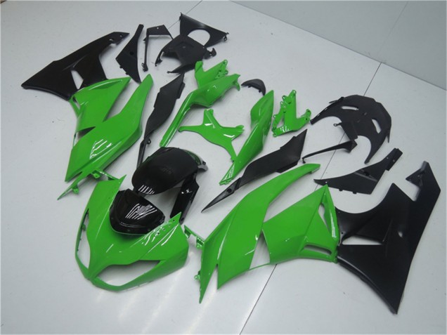 Compra Kits Carenado Moto Kawasaki ZX6R 2009-2012 - Verde Negro Brillante