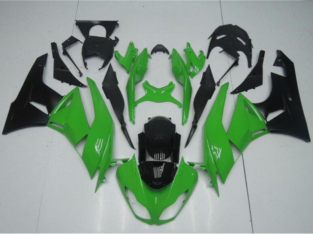 Compra Kits Carenado Moto Kawasaki ZX6R 2009-2012 - Verde Negro Brillante