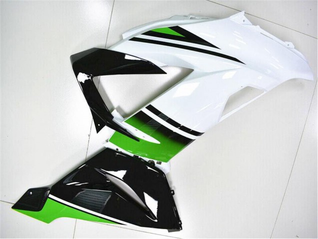 Compra Carenados Moto Kawasaki ZX6R 2013-2018 - Verde Blanco Negro Brillante