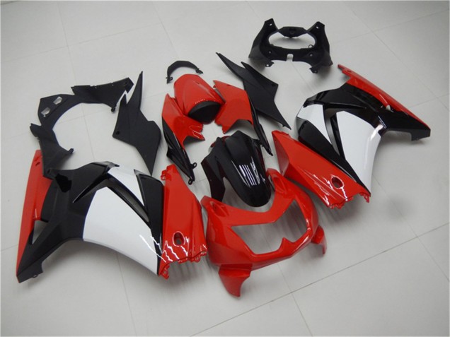 Compra Carenados Moto Kawasaki EX250 2008-2012 - Rojo Blanco Negro