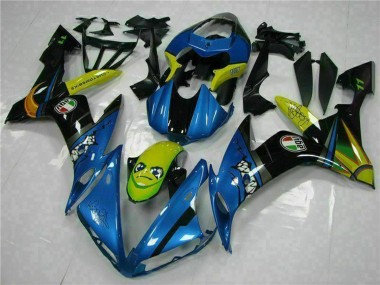 Compra Carenados Moto Yamaha YZF R1 2004-2006 - Azul Amarillo Tiburón