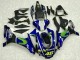 Compra Carenados Moto Yamaha YZF R1 2015-2019 - Azul Plata Negro Verde MoviStar