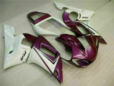 Compra Carenados Moto Yamaha YZF R6 1998-2002 - Blanco Púrpura
