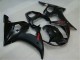 Compra Carenados Moto Yamaha YZF R6 2003-2004 - Negro Brillante Negro Mate Rojo Calcomanías