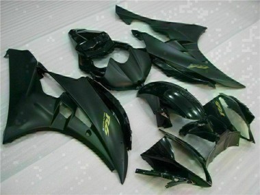 Compra Carenados Moto Yamaha YZF R6 2006-2007 - Negro Brillante Negro Mate Oro Calcomanías
