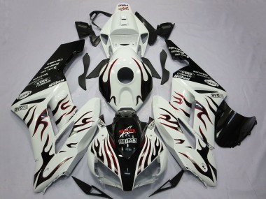 Compra Carenados Moto Honda CBR1000RR 2004-2005 - Blanco Negro Brillante Rojo Llama