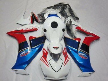 Compra Carenados Moto Honda CBR1000RR 2012-2016 - Blanco Rojo Azul Motul