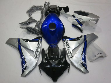 Compra Carenados Moto Honda CBR1000RR 2006-2007 - Plata Azul Negro Brillante TBR