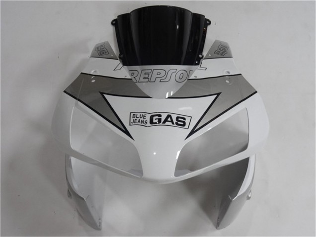 Compra Carenado Moto Honda CBR600RR 2003-2004 - Blanco Plata Negro Repsol