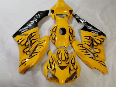 Compra Carenados Moto Honda CBR1000RR 2012-2016 - Amarillo Negro Llama