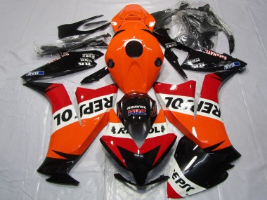 Compra Carenados Moto Honda CBR1000RR 2012-2016 - Naranja Blanco Rojo Negro Brillante Repsol