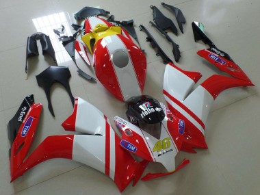Compra Carenados Moto Honda CBR1000RR 2012-2016 - Blanco Rojo Amarillo Azul Ducati Estilo