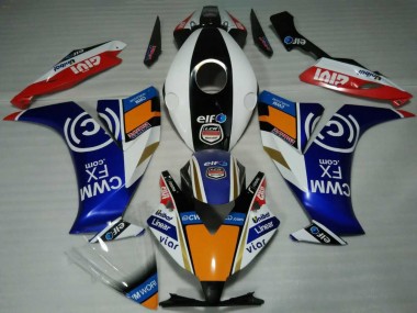 Compra Carenados Moto Honda CBR1000RR 2012-2016 - Blanco Azul Naranja Rojo Negro Elf