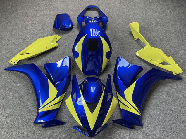 Compra Carenados Moto Honda CBR1000RR 2012-2016 - Azul Alta Visibilidad Amarillo