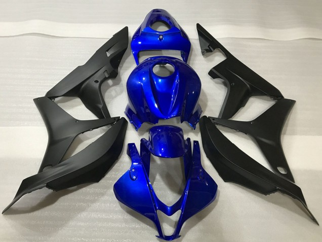 Compra Kits Carenado Moto Honda CBR600RR 2007-2008 - Azul Negro Mate